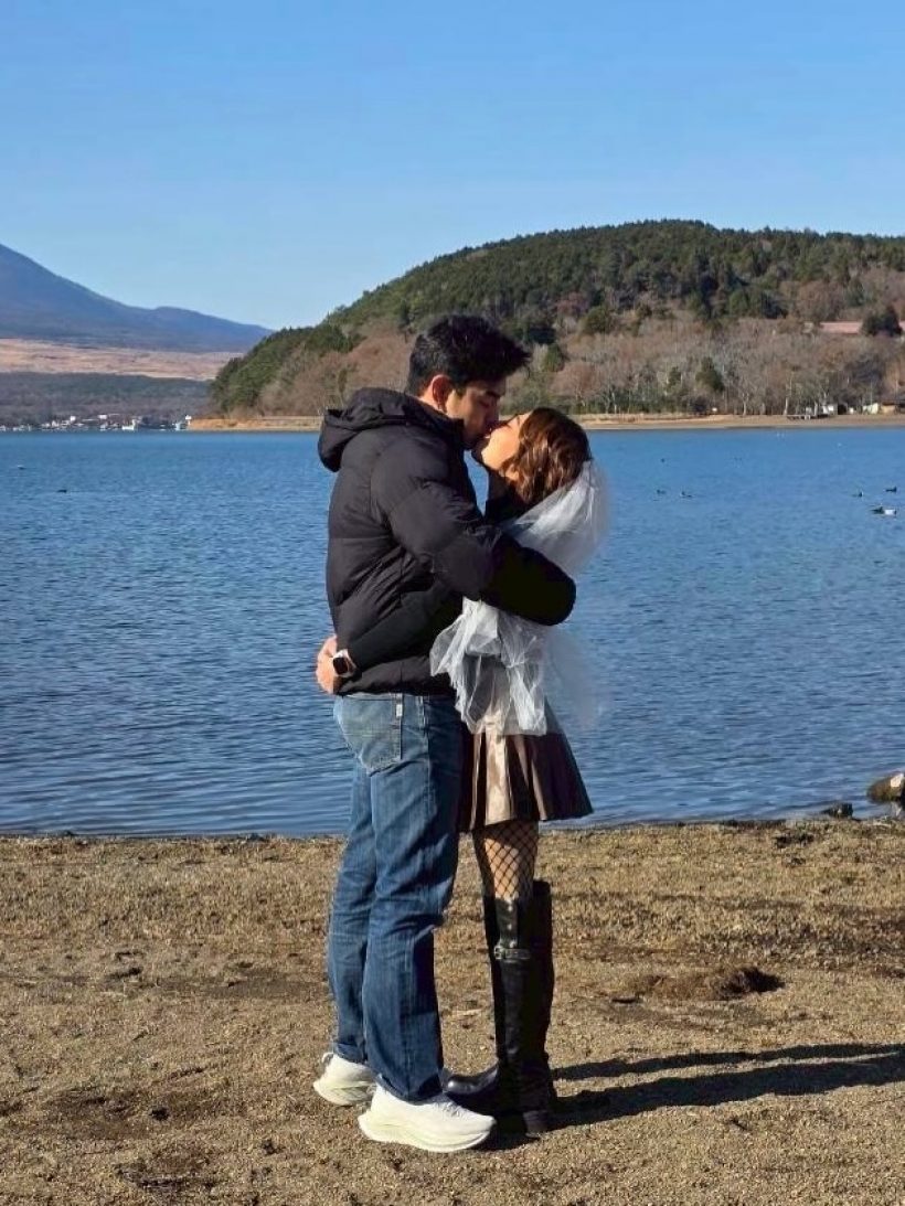 เซอร์ไพรส์! พระเอกกล้ามโต คุกเข่าขอแฟนสาวแต่งงานแล้ว