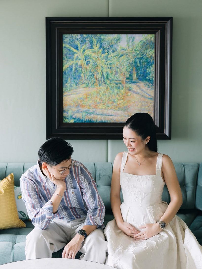 เเห่ยินดี! ไฮโซสาวตระกูลดัง ประกาศเพศลูกทำเฮทั้งครอบครัว