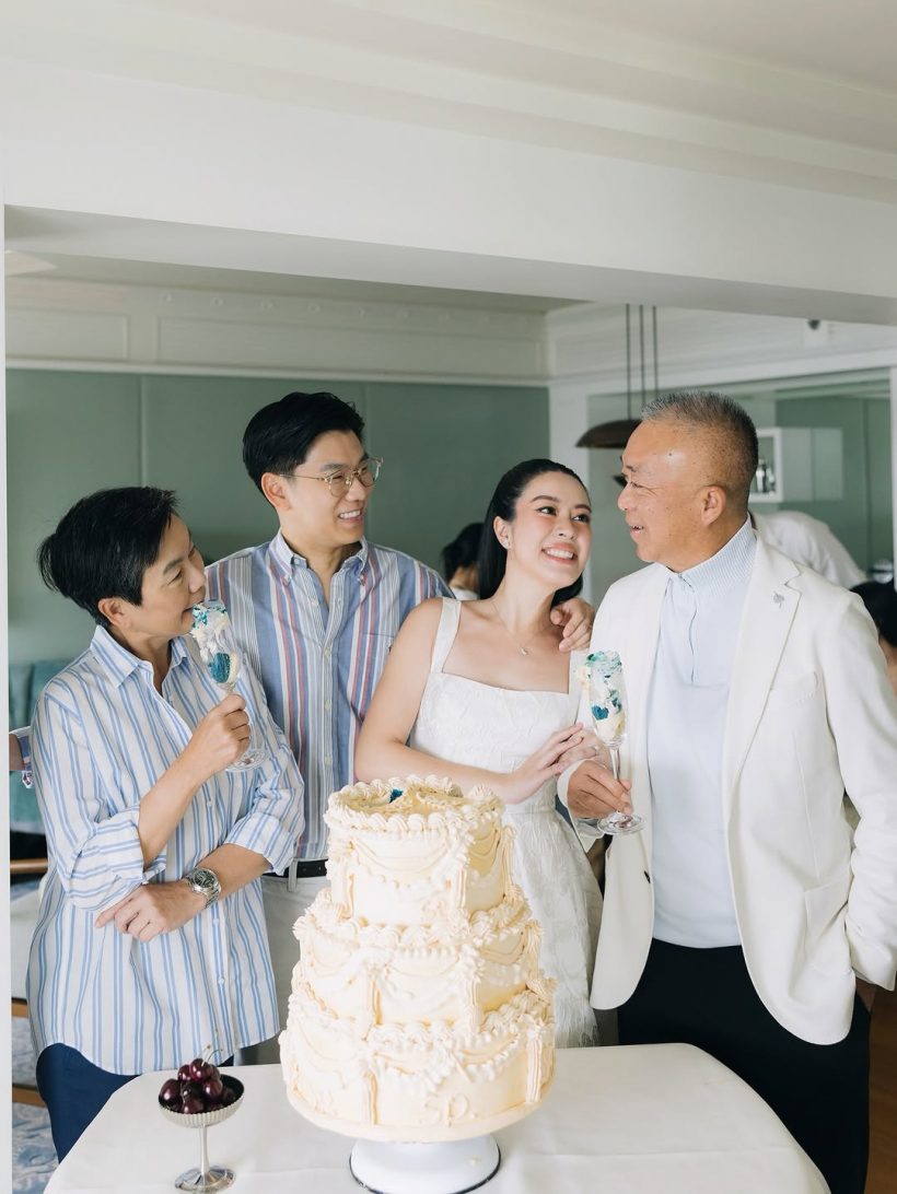 เเห่ยินดี! ไฮโซสาวตระกูลดัง ประกาศเพศลูกทำเฮทั้งครอบครัว