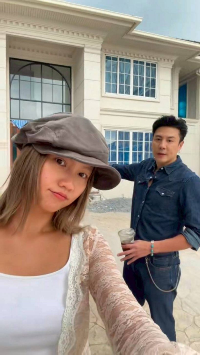 โดม-เมทัล พาทัวร์บ้านใหม่ สวยอลังใกล้สร้างเสร็จเเล้ว