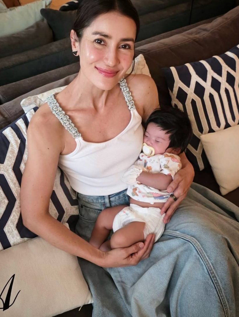 ดาราสาวดัง เผยโฉมเบบี๋วัย2เดือน บอกเจมส์จิ หมั้นไว้ก่อนได้นะ