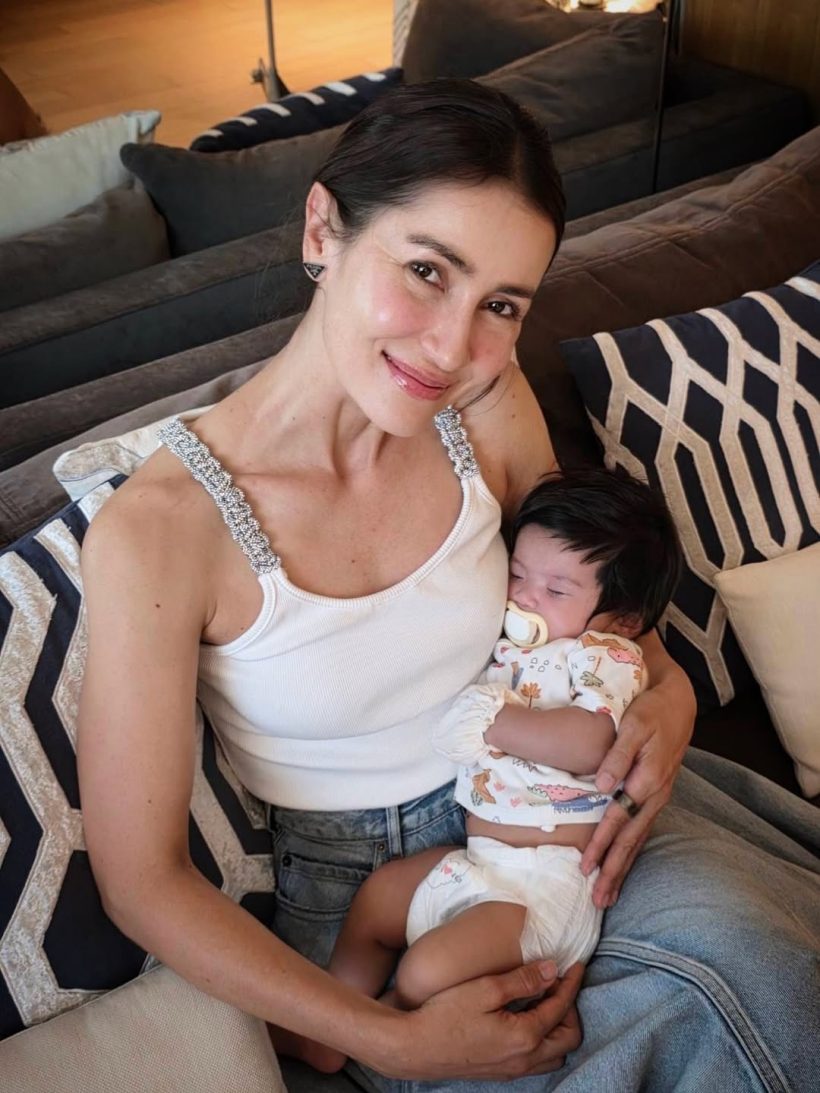 ดาราสาวดัง เผยโฉมเบบี๋วัย2เดือน บอกเจมส์จิ หมั้นไว้ก่อนได้นะ