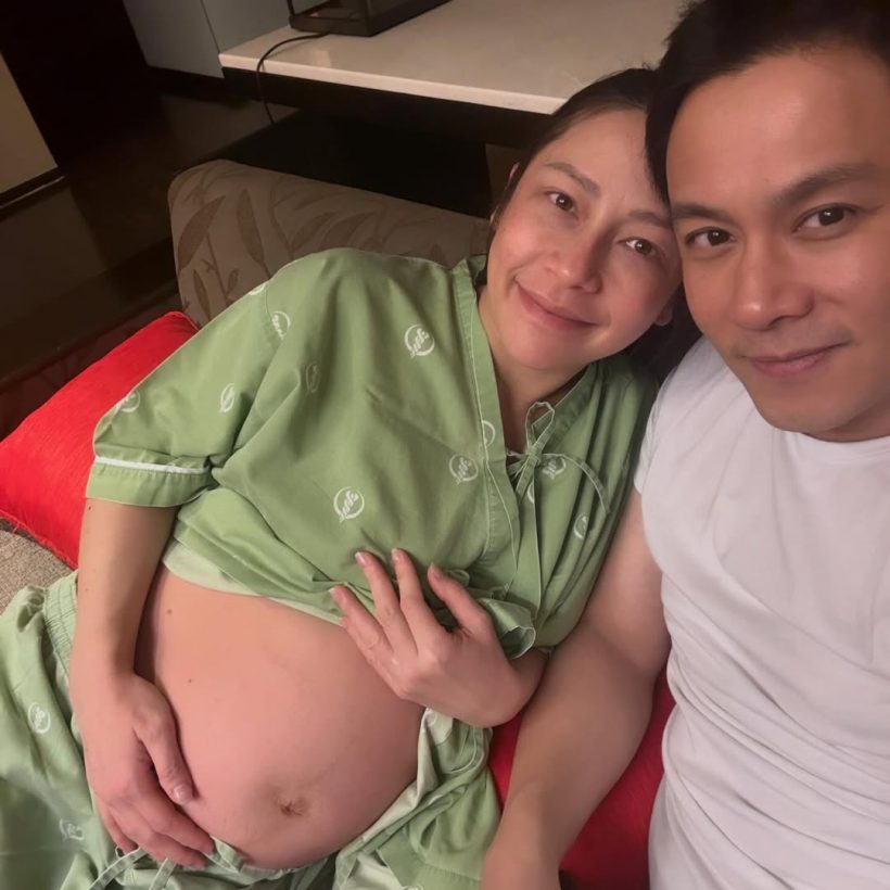 ฟลุค-นาตาลี โพสต์ประกาศข่าวดี ต้อนรับลูกสาวคนที่ 2