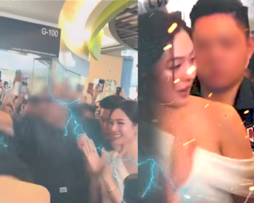 แฟนคลับเดือด!การ์ดตปท.มือลั่นใกล้ชิด หลิงหลิง เกินควร