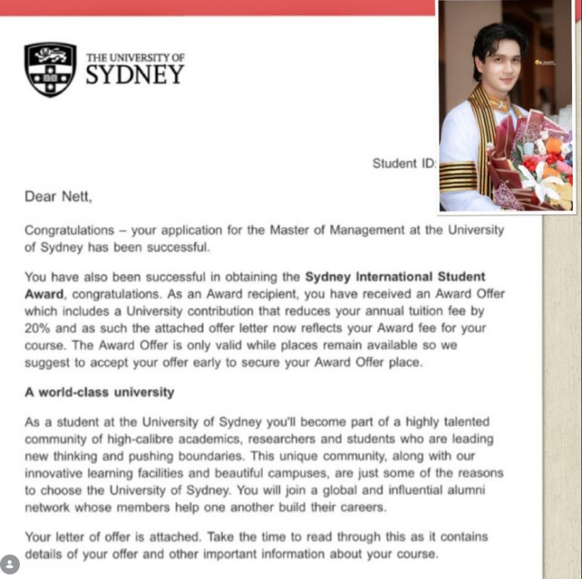 หล่อแถมเก่ง! ลูกชายดาราดัง เรียนมหาวิทยาลัยระดับโลก