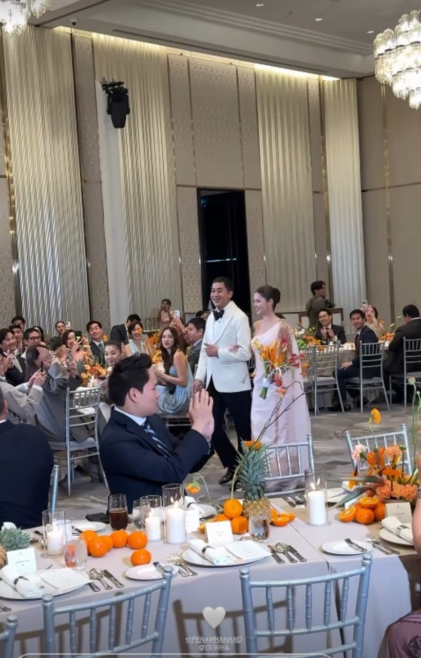 กิ่งทองใบหยก เปอร์ - ยิหวา ลั่นระฆังวิวาห์ชื่นมื่นเริ่มต้นชีวิตคู่แล้ว