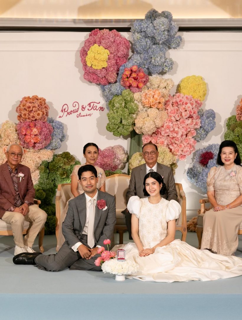 หล่อสวยสะท้านวงการ! แทนลิปตา ควงแขนพราว สละโสด