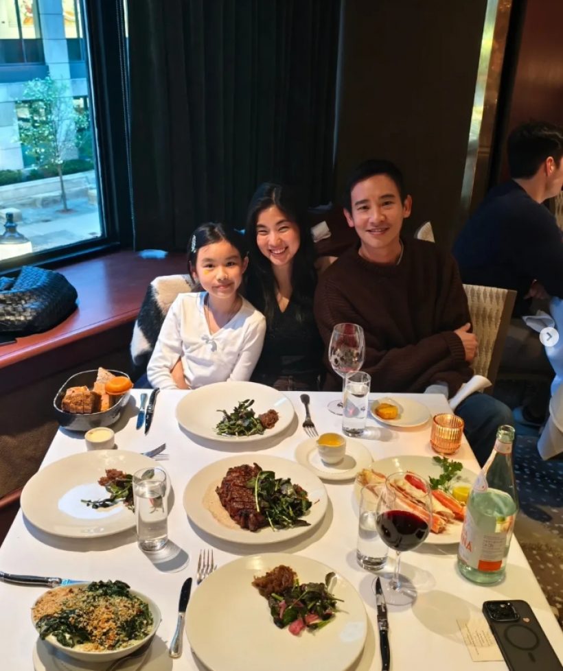 บอสตันหวานมาก! ก้อย-ทิม โชว์ความละมุนน้องพิพิมร่วมเฟรม