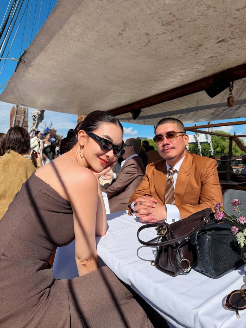 คู่รักลัดฟ้าร่วมยินดี ณเดชน์-ญาญ่า หวานฉ่ำไม่แพ้บ่าวสาว