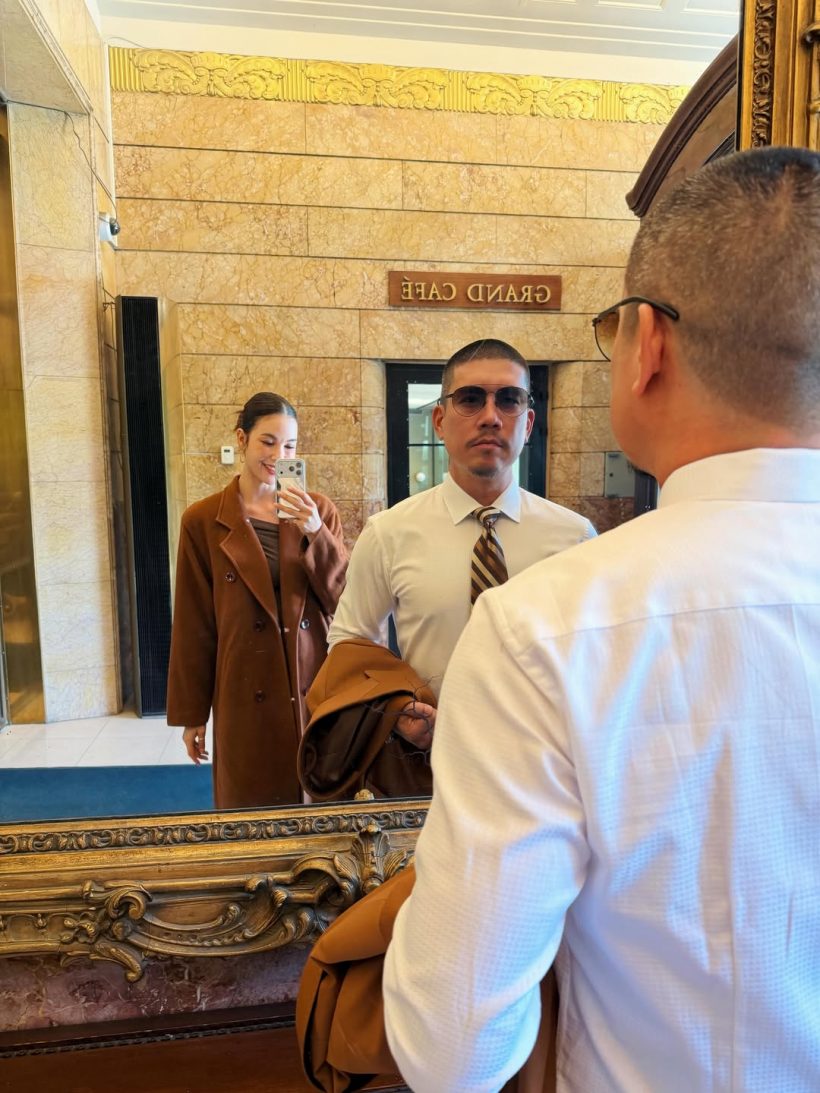 คู่รักลัดฟ้าร่วมยินดี ณเดชน์-ญาญ่า หวานฉ่ำไม่แพ้บ่าวสาว