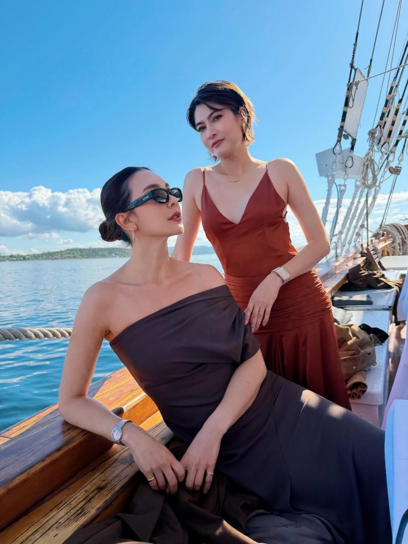 คู่รักลัดฟ้าร่วมยินดี ณเดชน์-ญาญ่า หวานฉ่ำไม่แพ้บ่าวสาว