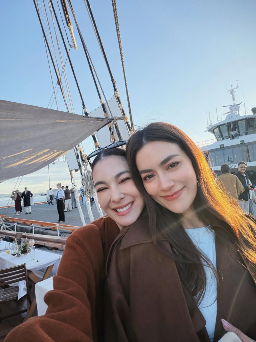 คู่รักลัดฟ้าร่วมยินดี ณเดชน์-ญาญ่า หวานฉ่ำไม่แพ้บ่าวสาว