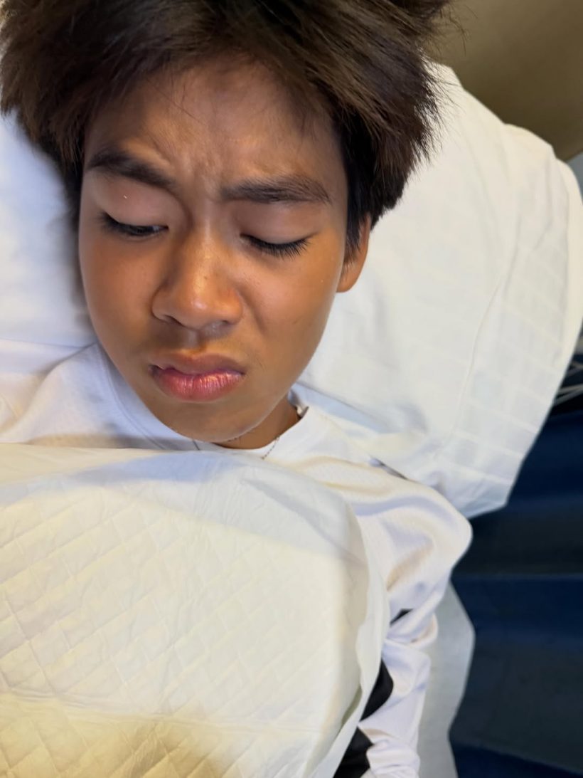 สปิริตสุดยอด! น้องออก้า คางแตกแต่ใจสู้แข่งเจ็ตสกีต่อ