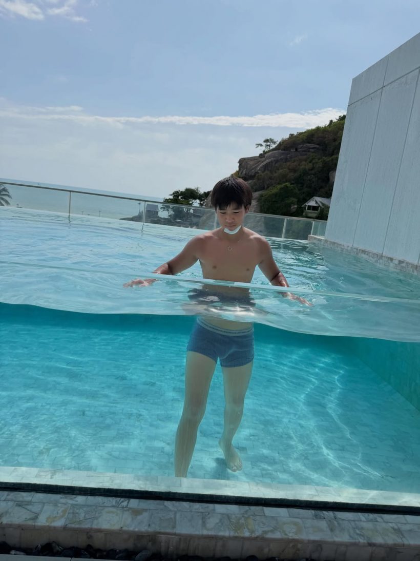 สปิริตสุดยอด! น้องออก้า คางแตกแต่ใจสู้แข่งเจ็ตสกีต่อ