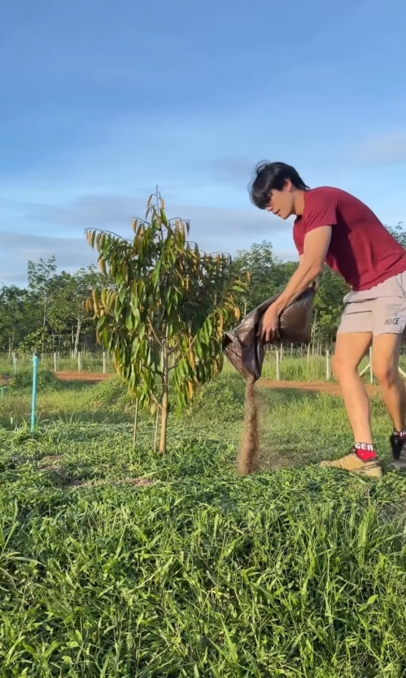 กว้างใหญ่! เคน ภูภูมิ พาดูอาณาจักรสวนทุเรียน อลังการ 200 ไร่