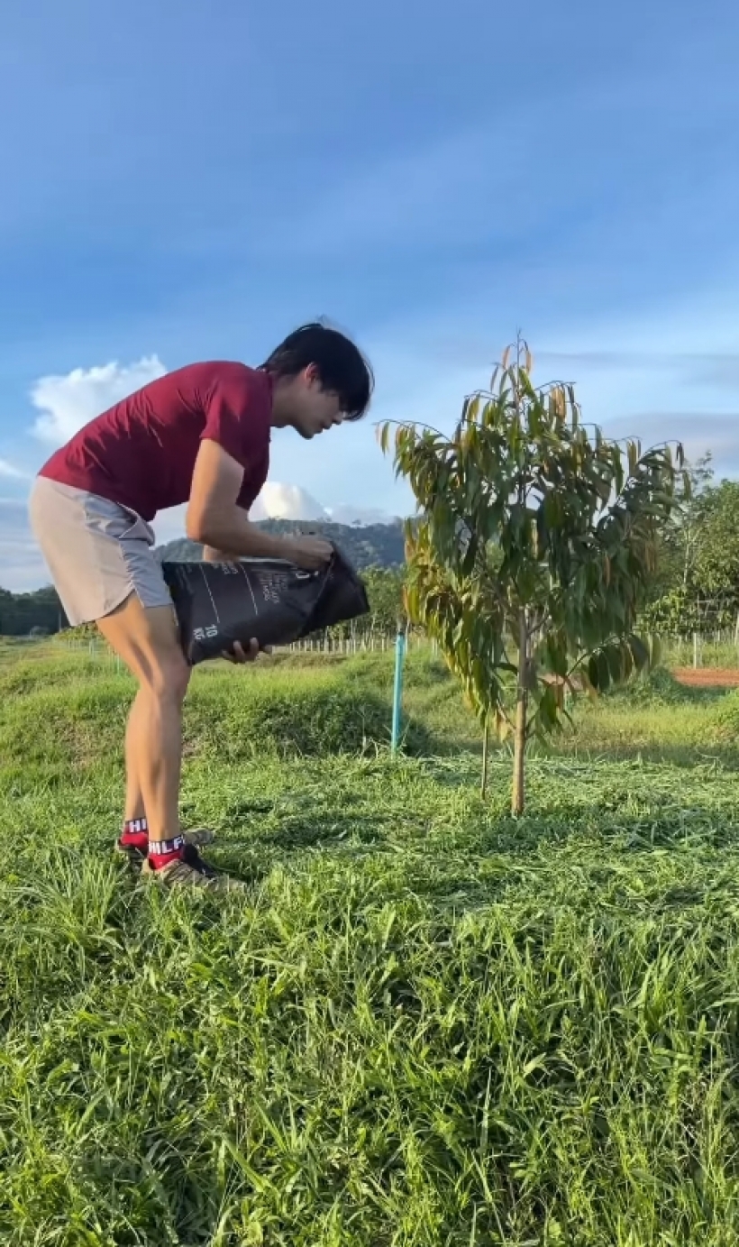 กว้างใหญ่! เคน ภูภูมิ พาดูอาณาจักรสวนทุเรียน อลังการ 200 ไร่