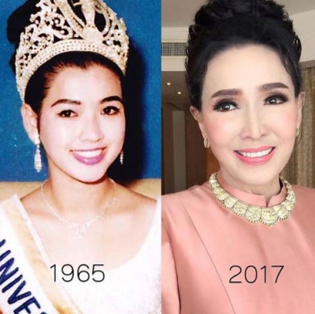 สวยไม่สร่าง!ภาพล่าสุดของ อาภัสรา วัย 70 ปีขโมยซีนในงานแต่งของลูกชายป๊อก-มาร์กี้