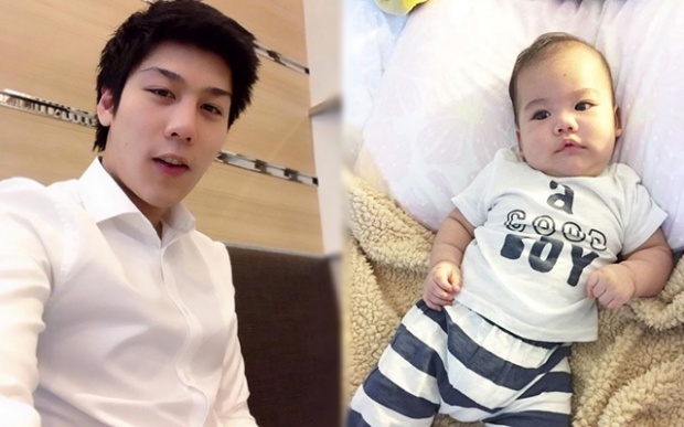 “ไฮโซแชมป์” โพสต์รูปลูกชาย “น้องแอสตัน” หลังมีข่าวไปแย่งลูกมาจากอก “เจนี่ เจนิลา”