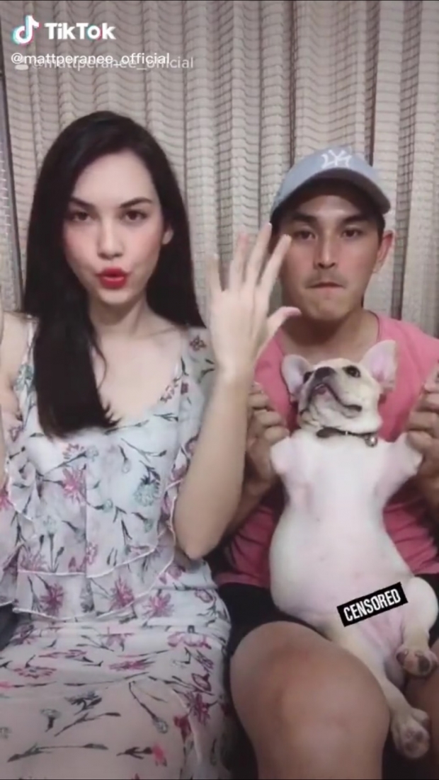 คอมเมนต์ทะลัก!! เเมท โพสต์คลิป สงกรานต์ อวดความน่ารักใน TikTok 