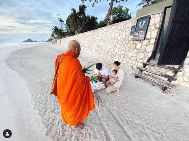 ‘เจนี่’ หย่อนคลิปน่ารัก เล่นกับ ‘น้องโนล่า’ ริมชายหาด (คลิป)