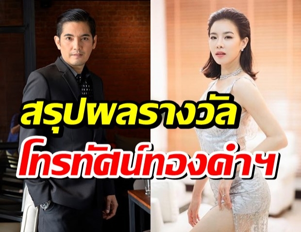  หนุ่ม ศรราม-คริส หอวัง คว้านำชายหญิงโทรทัศน์ทองคำ ครั้งที่35