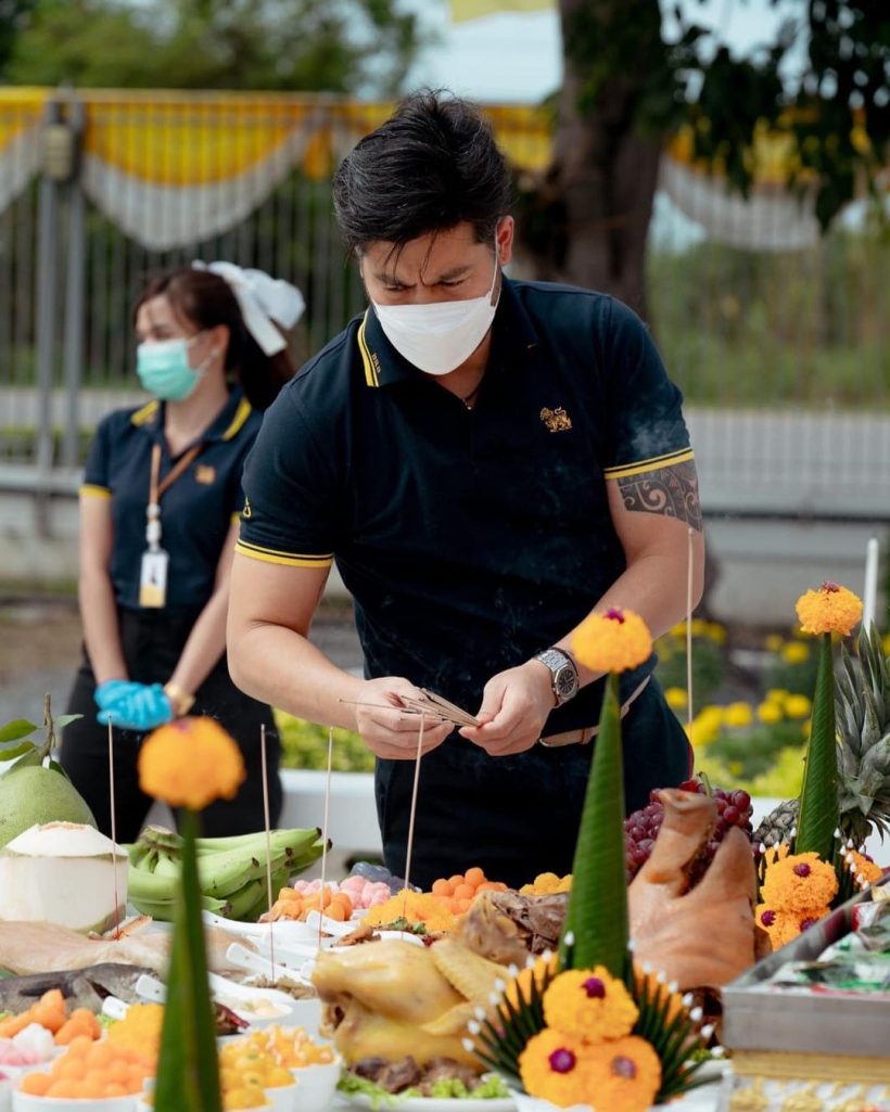 สามีนางเอกซุปตาร์! บวงสรวงครั้งใหญ่ เปิดโรงงานมูลค่าหมื่นล้าน