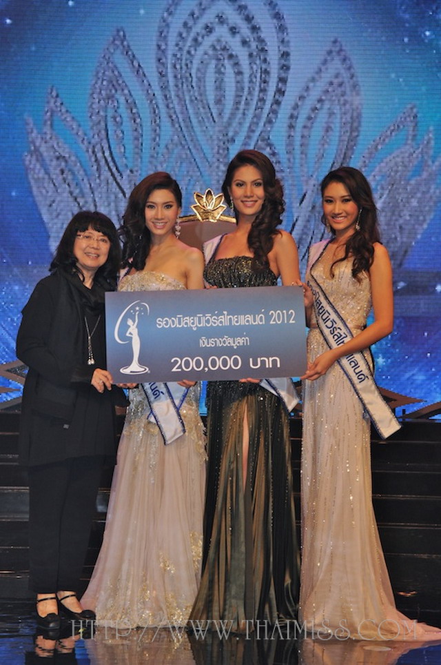 ภาพจากงานประกวด มิสยูนิเวิร์สไทยแลนด์ 2012