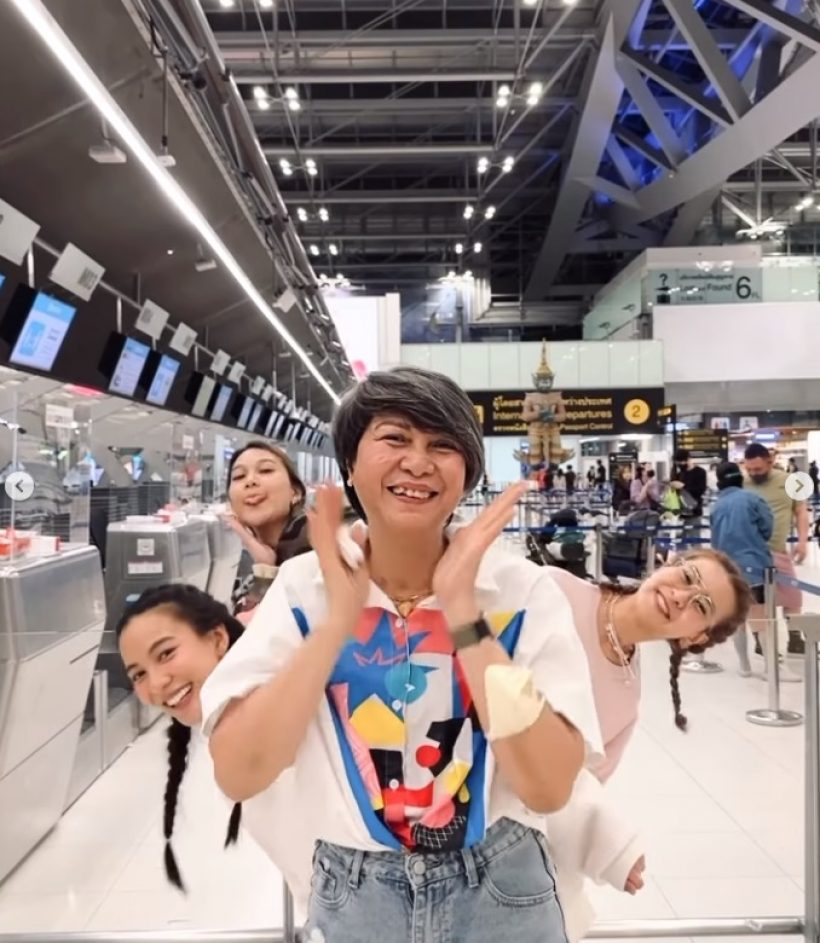 ส่งกำลังใจ นางเอกดังโบกมือลาเมืองไทยล่าสุดบินเรียนต่อต่างประเทศเเล้ว