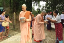 สาธุบุญ...เผยภาพแม่ชี ‘กิ๊ก มยุริญ’ ละทางโลกปฏิบัติธรรมในวัดพม่า