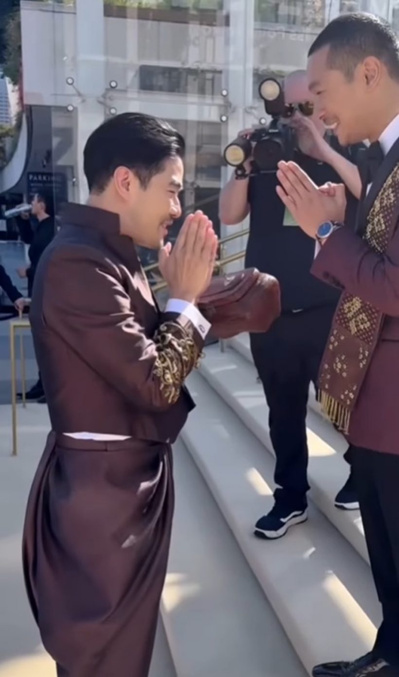 โก้เก๋ยืนหนึ่ง! วู้ดดี้ ใส่ชุดไทยสู่สายตาโลกสะกดทั้งฮอลลีวูด