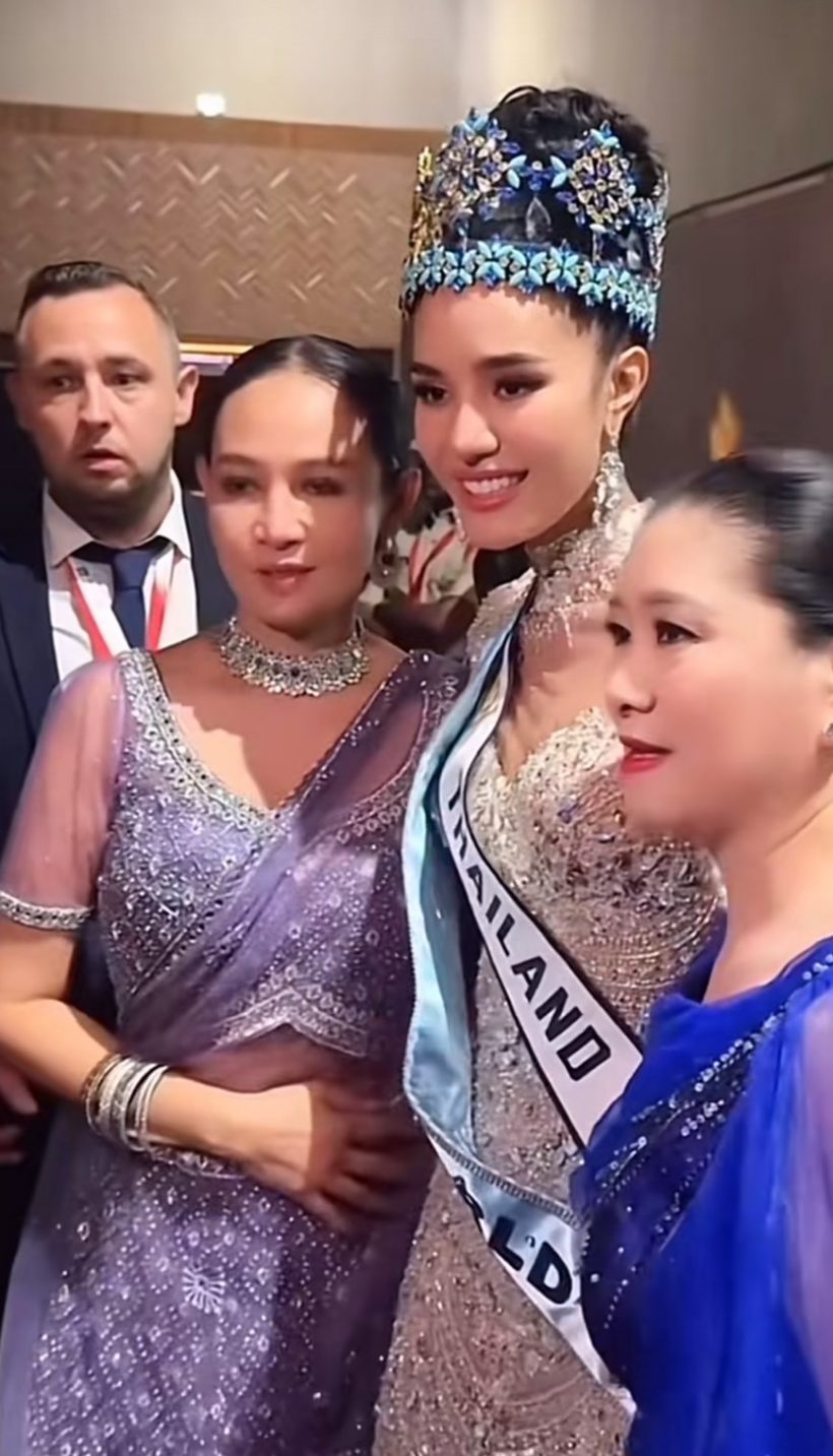 ความสวยส่งต่อรุ่นสู่รุ่น! คุณแม่ของโอปอล งดงามสะเทือนเวทีโลก