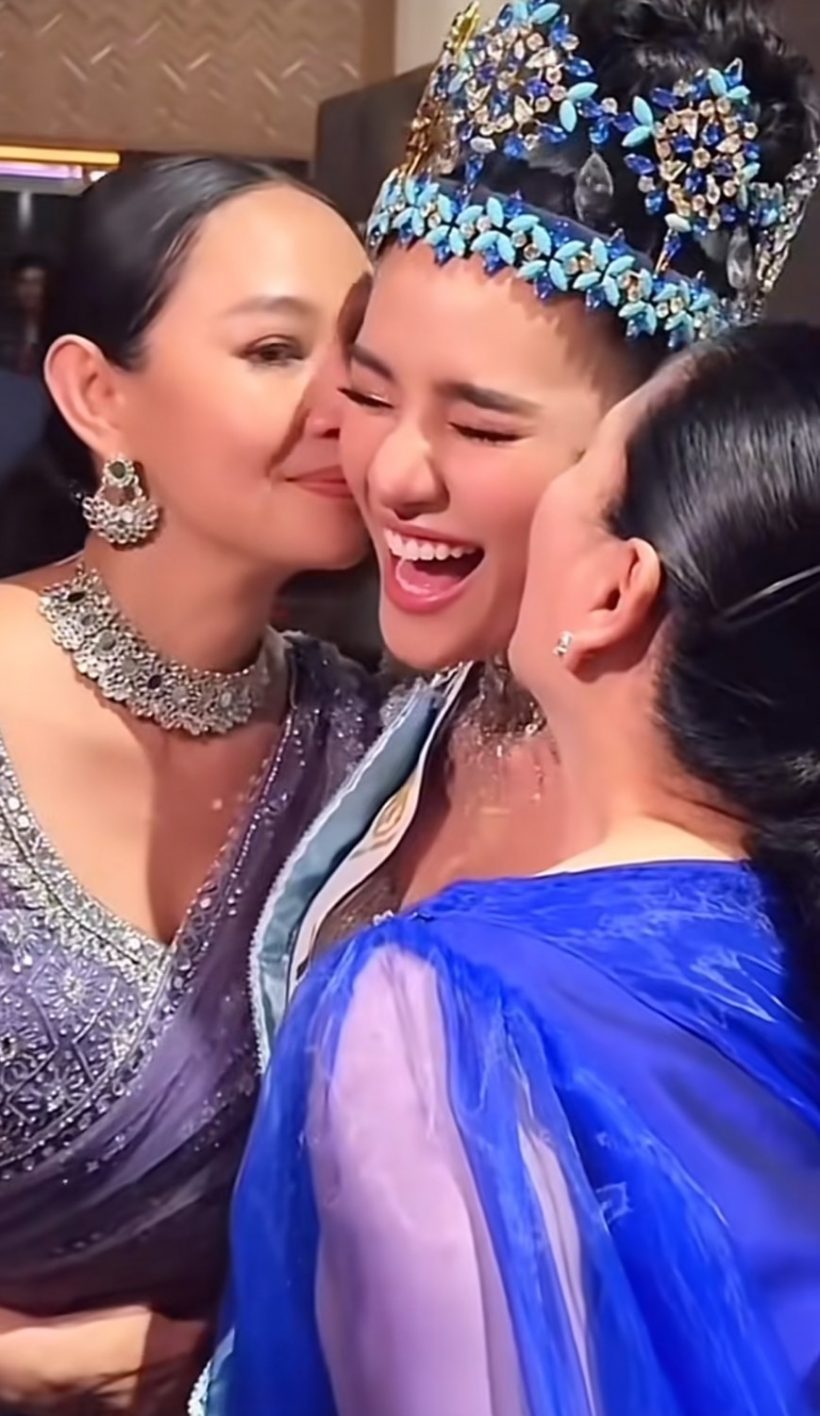 ความสวยส่งต่อรุ่นสู่รุ่น! คุณแม่ของโอปอล งดงามสะเทือนเวทีโลก