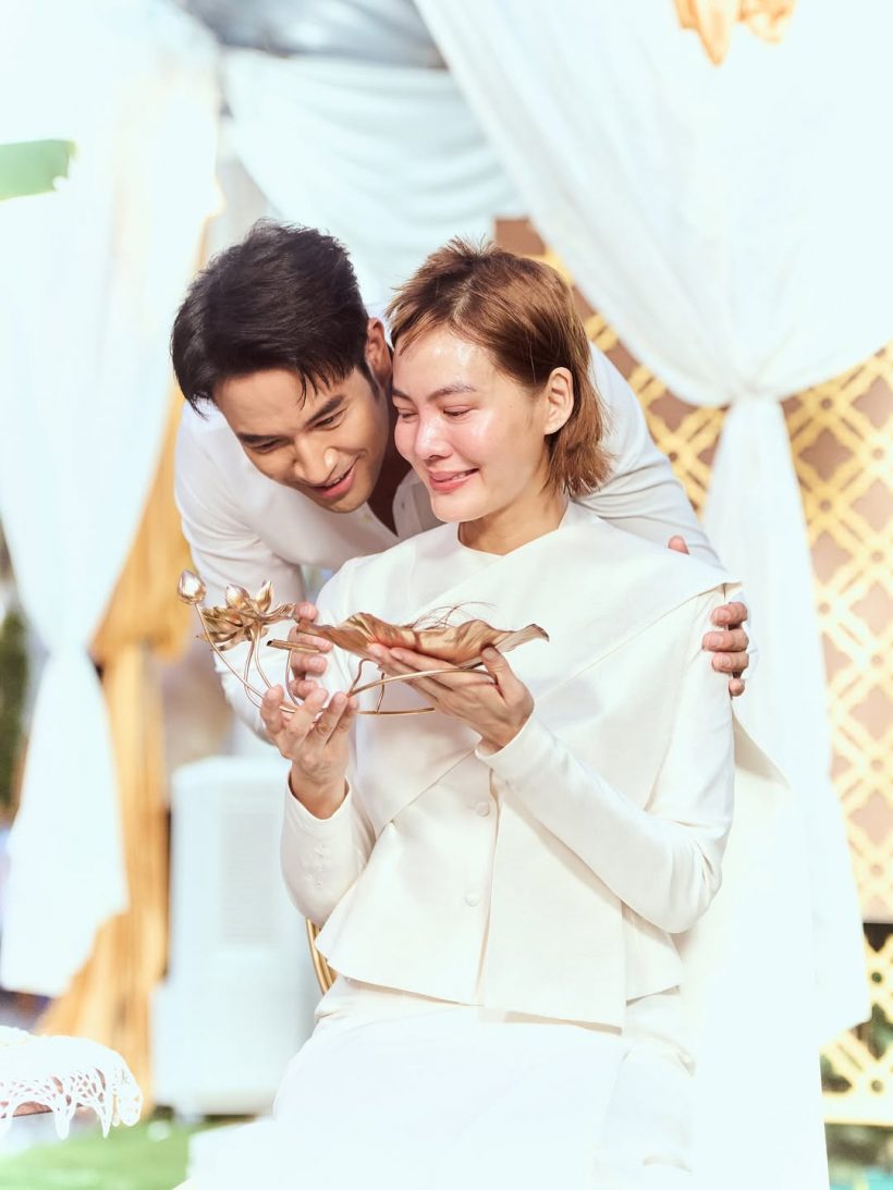 ไม่พลาด! พระเอกตัวท็อปช่อง 3 โผล่ร่วมอนุโมทนาบุญกับสามเณรีเจนี่