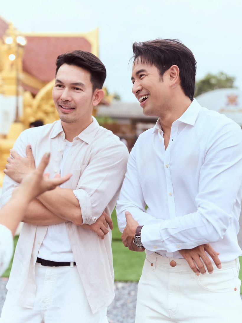 ไม่พลาด! พระเอกตัวท็อปช่อง 3 โผล่ร่วมอนุโมทนาบุญกับสามเณรีเจนี่