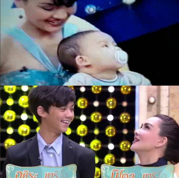 โผล่เซอร์ไพรส์!! นิโคล ควง ทิกเกอร์ ลูกชายออกทีวี แมว แอบมาหาแบบนี้ (คลิป)