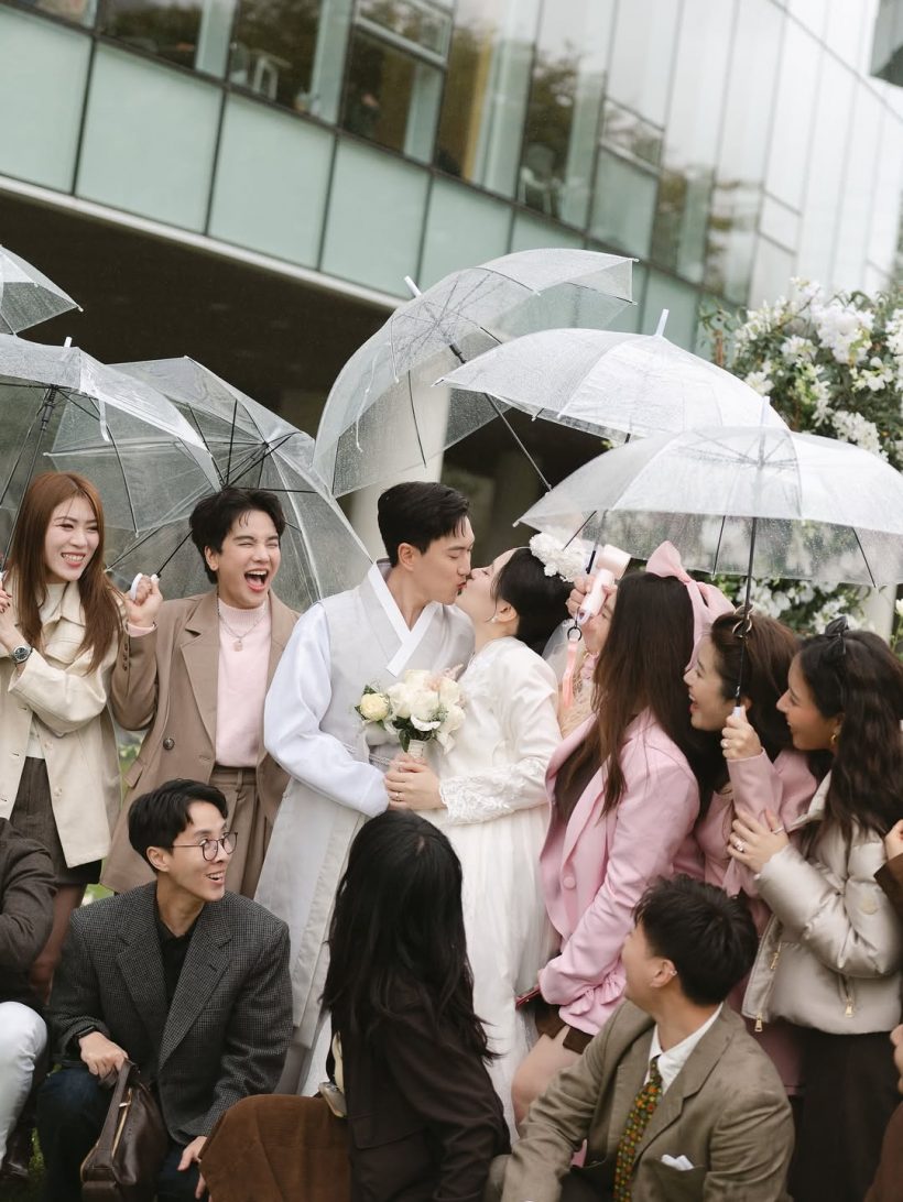 ข่าวดี เน็ต The Star 12 ควงแฟนหนุ่มลั่นระฆังวิวาห์แบบเกาหลี