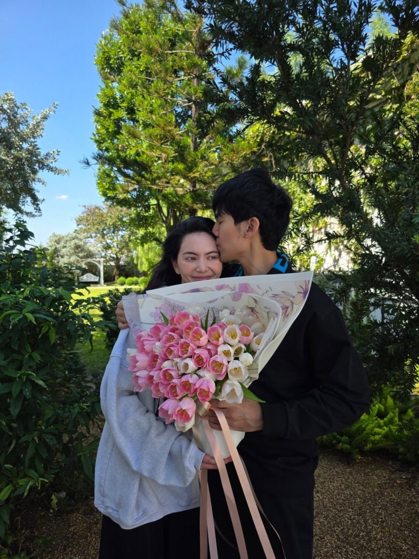 หวานฉ่ำวันครบรอบ! แต่เบื้องหลัง ใหม่ แฉตัวเอง ทำเต๋อ ลำบากตอนนอน