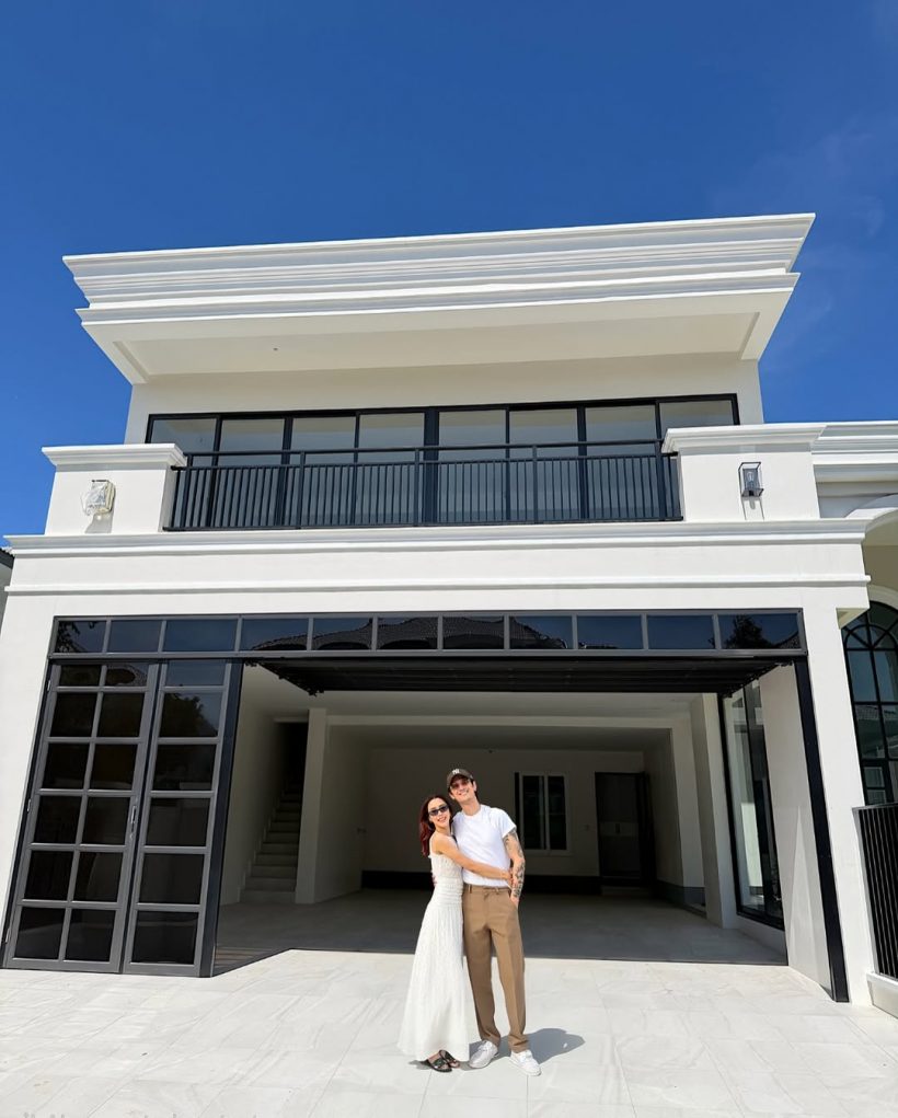 เเฟนๆร่วมยินดี คู่รักดัง สร้างเรือนหอในฝันเสร็จเเล้ว