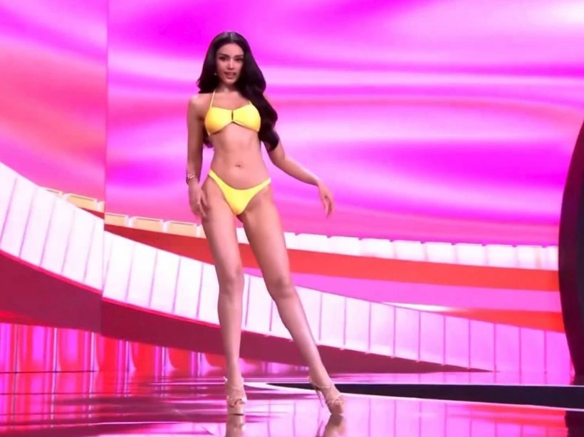 10 10 10 ไม่หัก! วีนา เดินสับเวทีไหม้ ลุคชุดว่ายน้ำ-ราตรี คือทำถึงมากคุณน้า