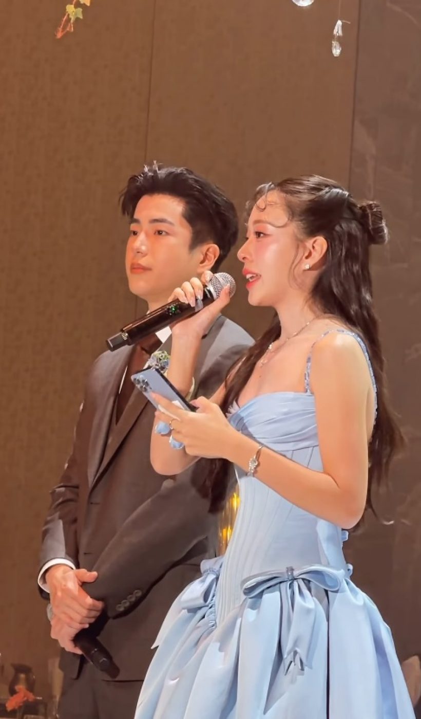 ฟังสปีช นนกุล-นุ่น ถึงลูกน้ำ ทำหลายคนน้ำตาไหลตาม