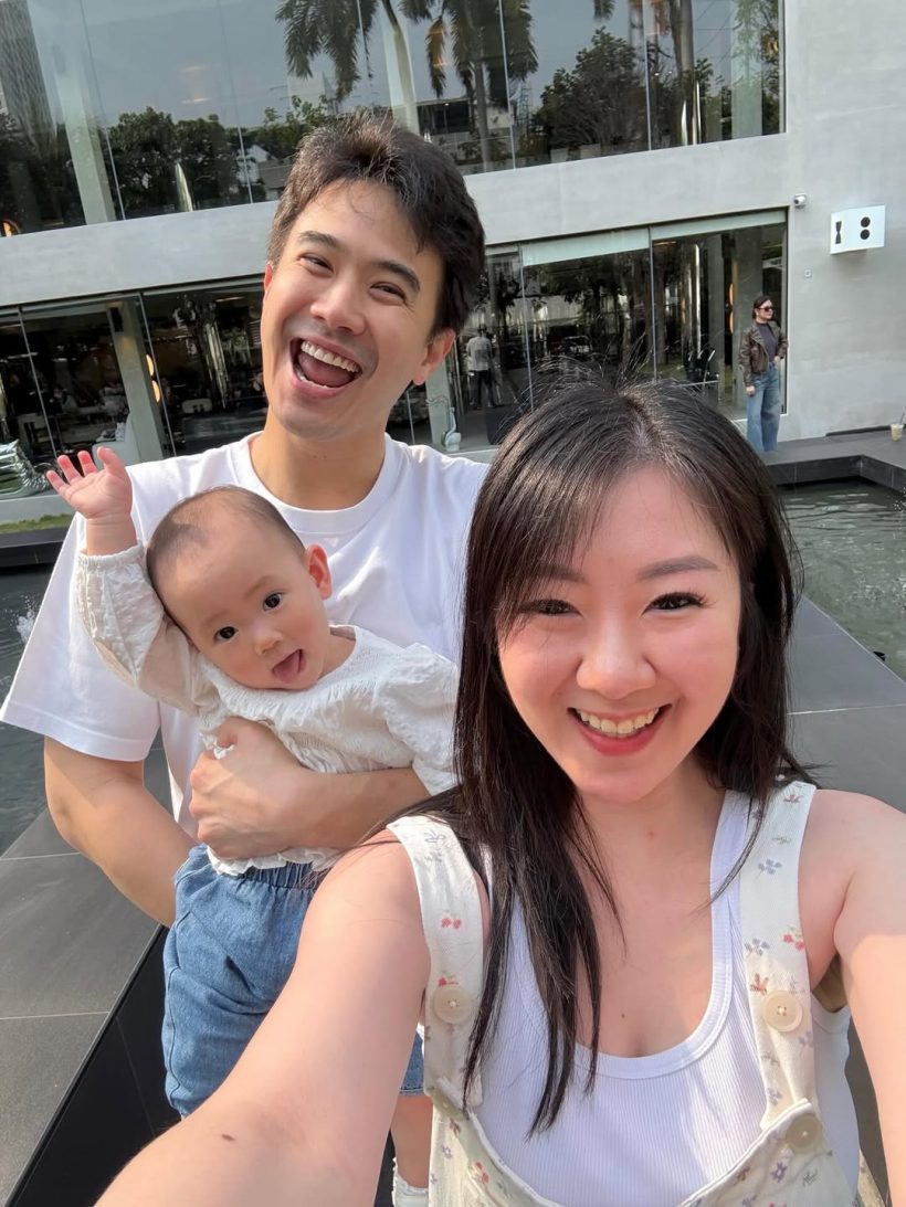 เปิดภาพครอบครัว พระเอกดัง ยันข่าวเรื่องลูก ไม่ใช่คนนี้จริงๆ