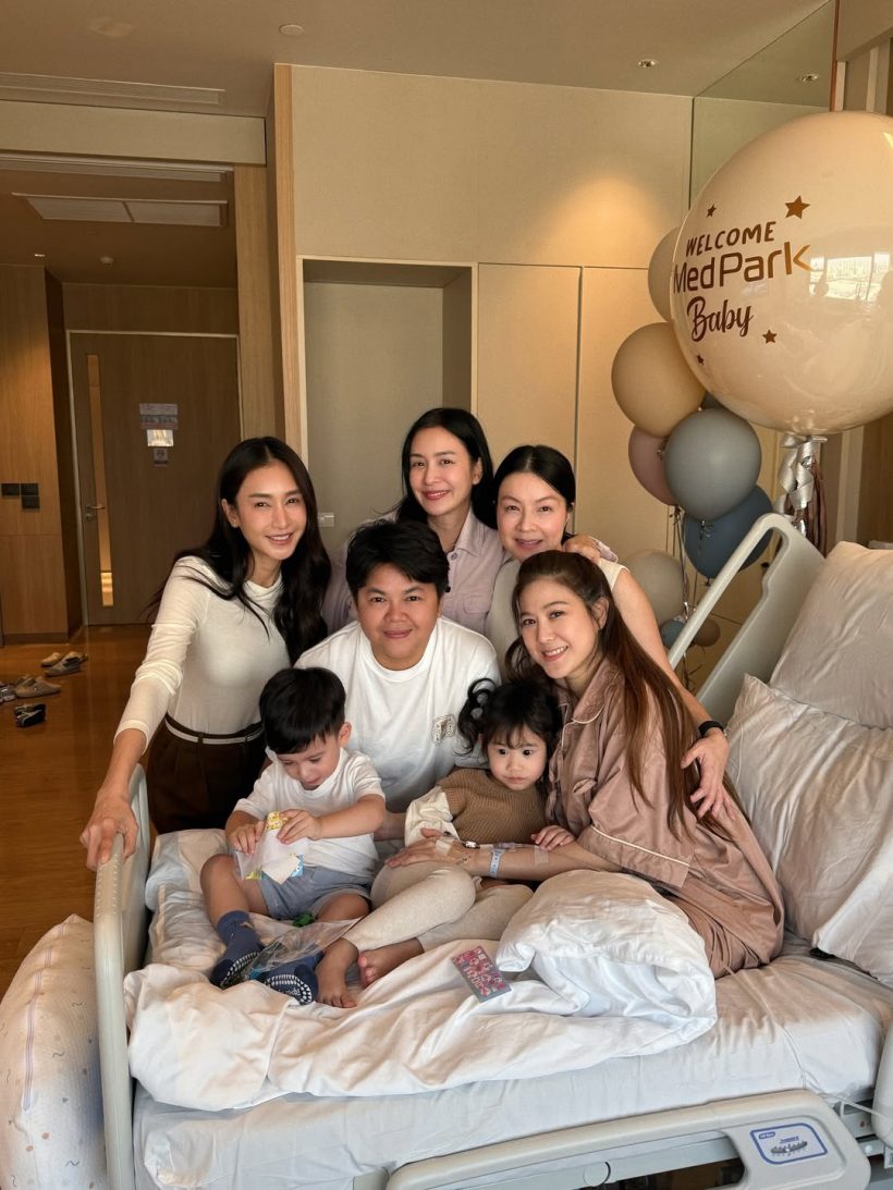 เนย โชติกา ดีใจที่สุด! ดาราสาวดัง คลอดลูกชายแล้ว