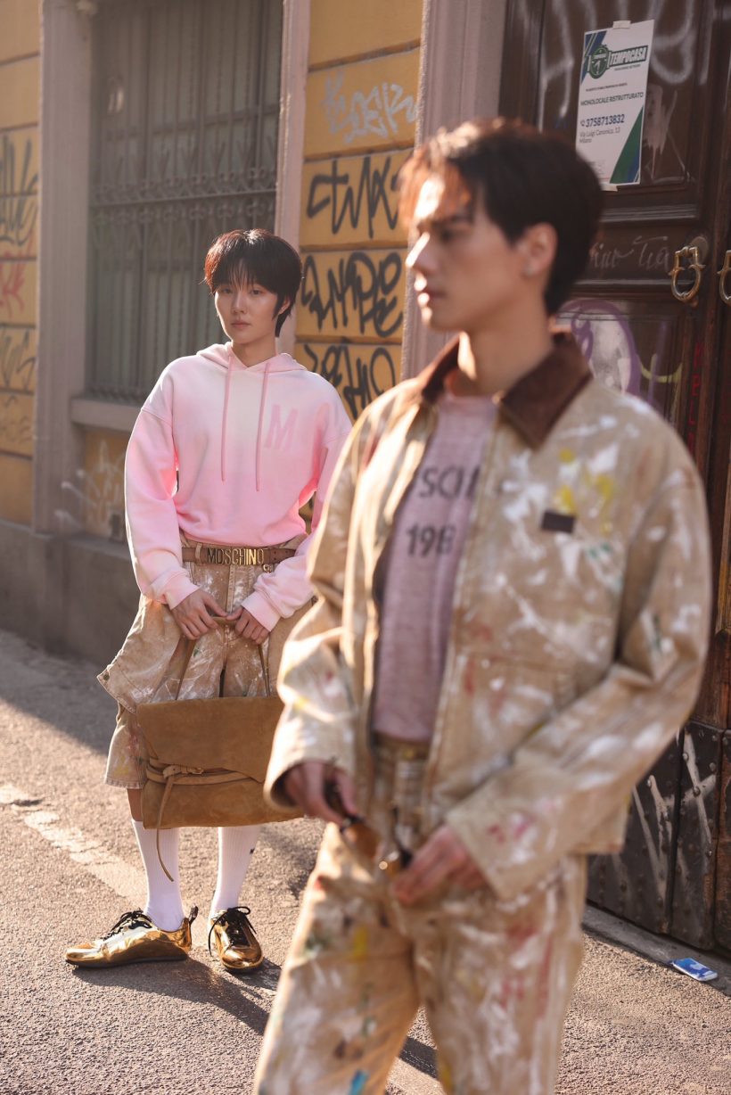 นึกว่าหลุดจากรันเวย์! เก่งน้ำปิง กับแฟชั่นเลอะสีที่ดูแพงมาก