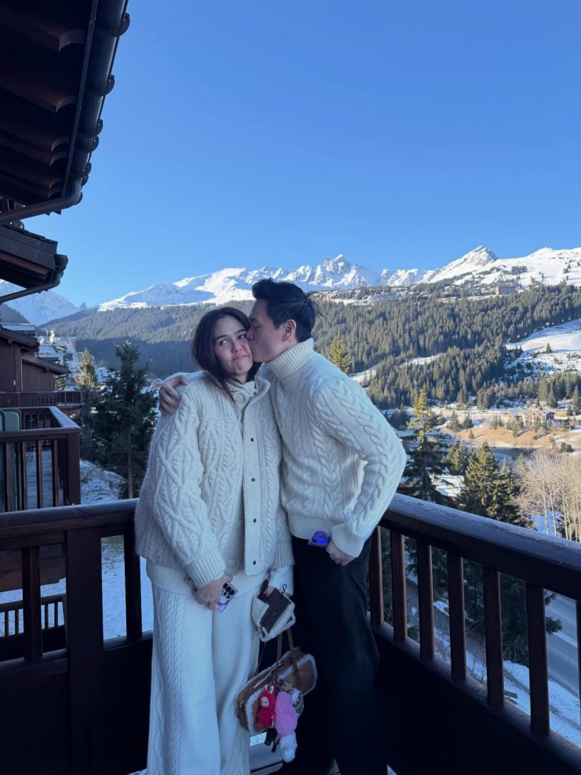 มดขึ้นสวิตฯ! น็อตวิศรุต ปล่อยช็อตหอมแก้มชมพู่ คลั่งรักไม่ไหวแล้ว!