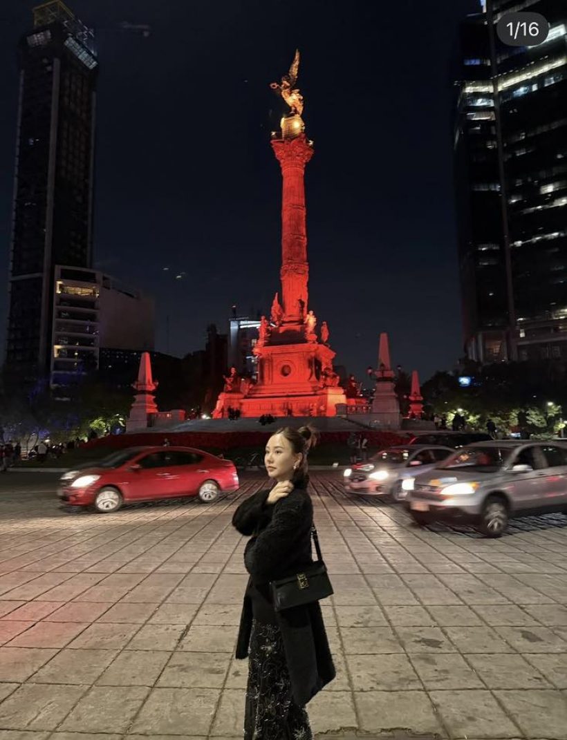 เต้ยหลุดเขินหนัก หลังบินข้ามโลกเปิดตัวกับครอบครัวแฟน