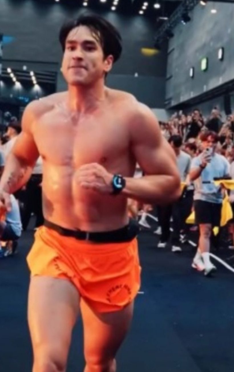 ว่าที่เจ้าบ่าวสายถึก! ณเดชน์โชว์ความฟิต ญาญ่ามองตาค้าง!