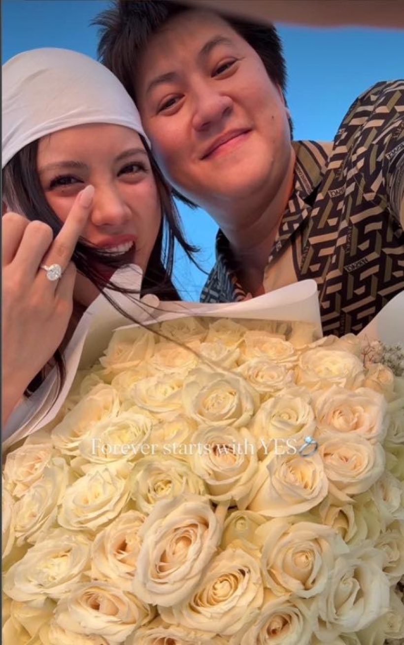 คอมเมนต์มาเต็ม! หลังไฮโซกี้คุกเข่าขอมินนี่ ภัณฑิรา แต่งงาน