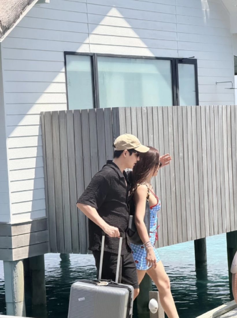 มัลดีฟส์หวานเจี๊ยบ!สาวคนดังควงหนุ่มเช็กอิน ทริปเปิดตัวแฟนใหม่?