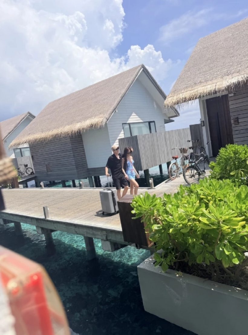 มัลดีฟส์หวานเจี๊ยบ!สาวคนดังควงหนุ่มเช็กอิน ทริปเปิดตัวแฟนใหม่?