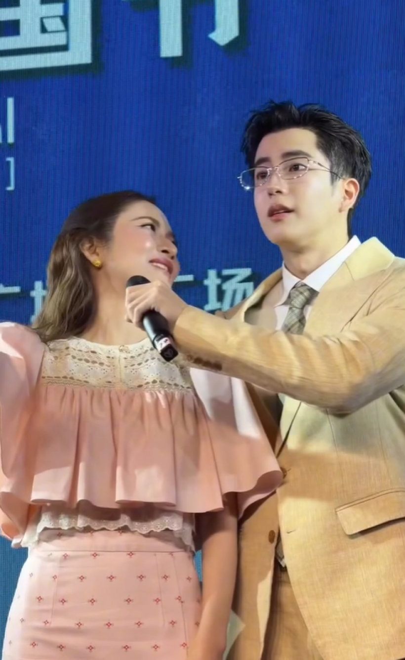 โอ้โห! เเอฟ-นนกุล สร้างปรากฏการณ์ รับงานคู่ทำเมืองจีนเเตก!